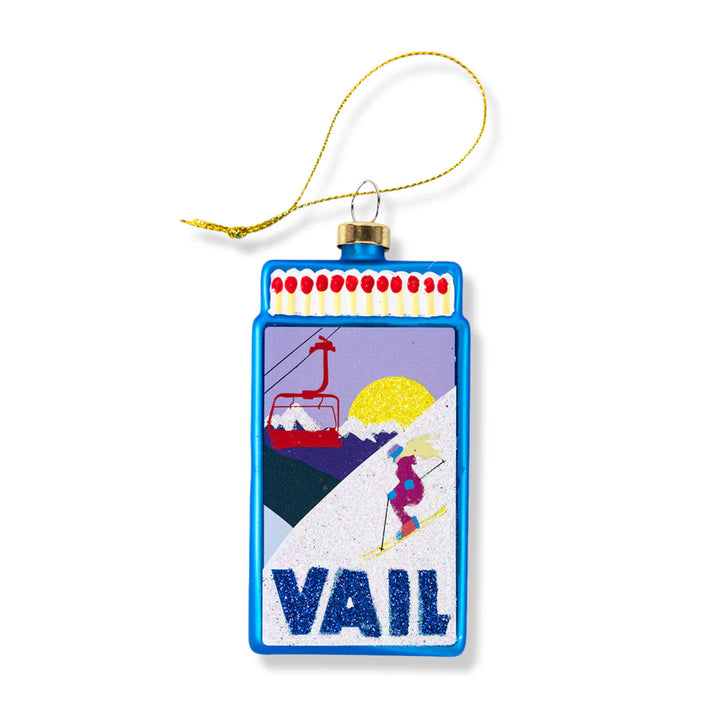Matchbook Ornament | Vail