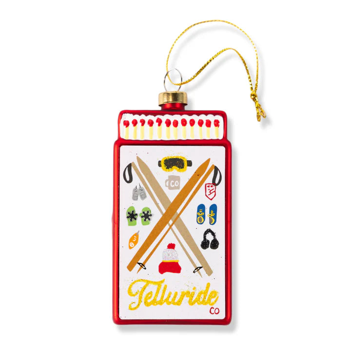 Matchbook Ornament | Telluride