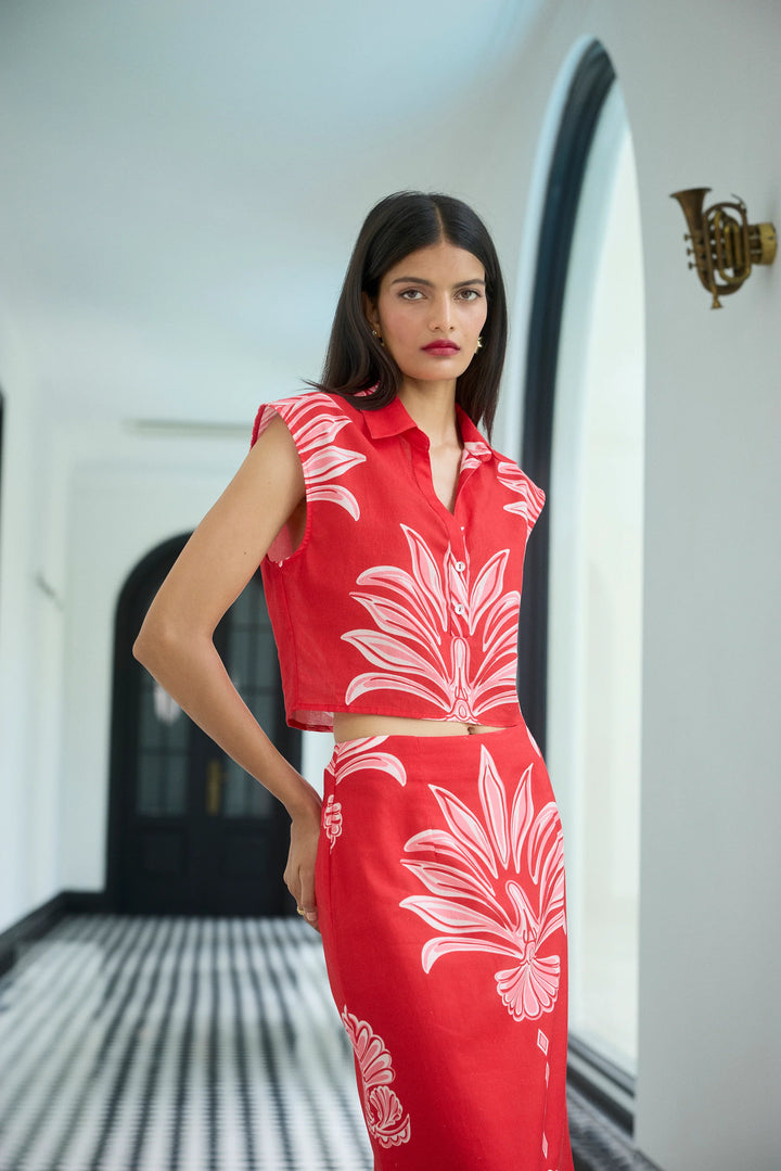 Alba Top | Palm Springs Rouge