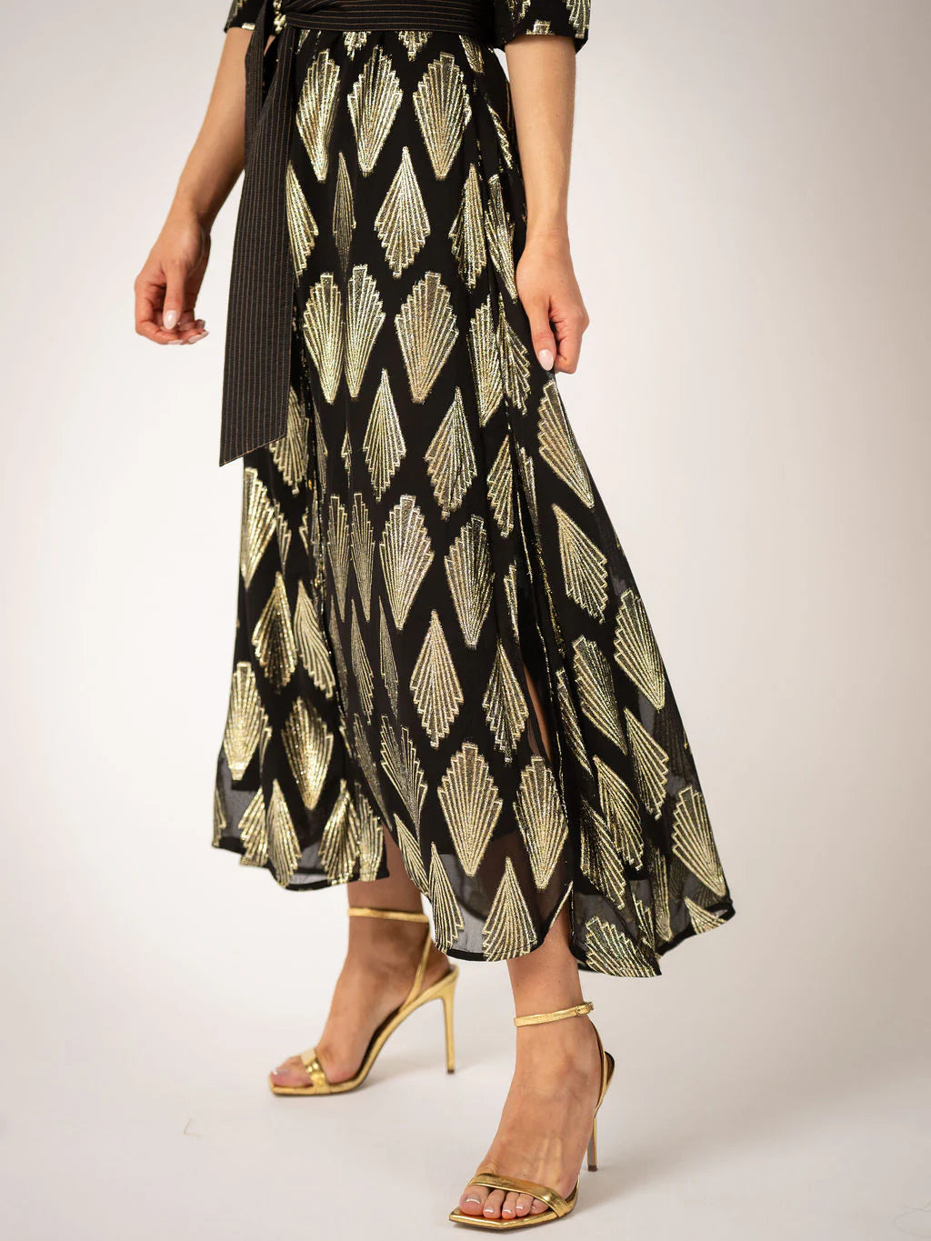 Eloise Maxi Dress | Black Deco