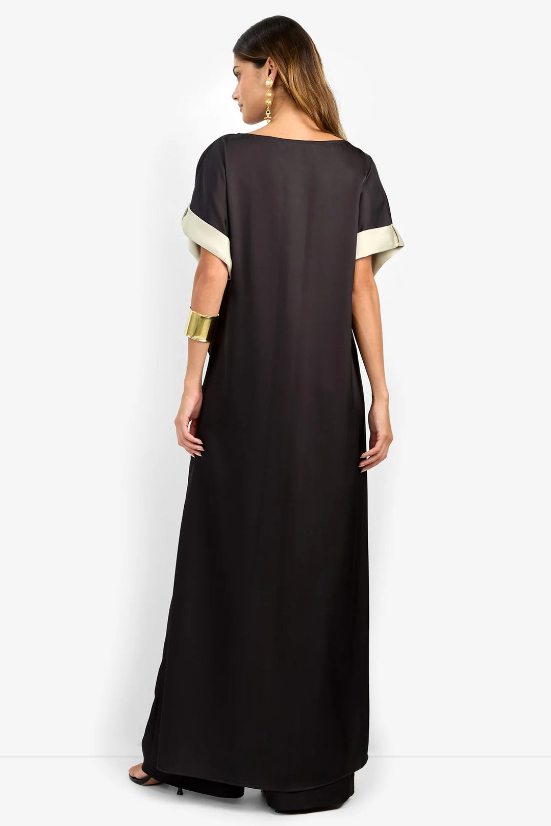 Mattiah Top | Black/Almond