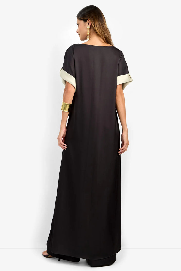 Mattiah Top | Black/Almond