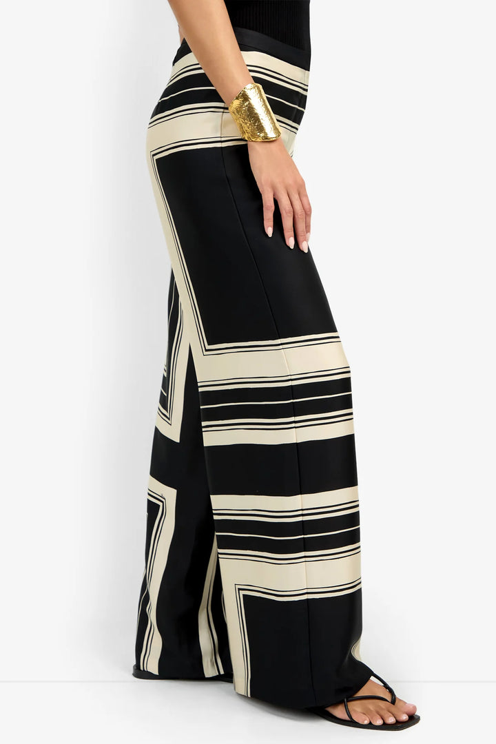 Lanay Pant | Black/Almond