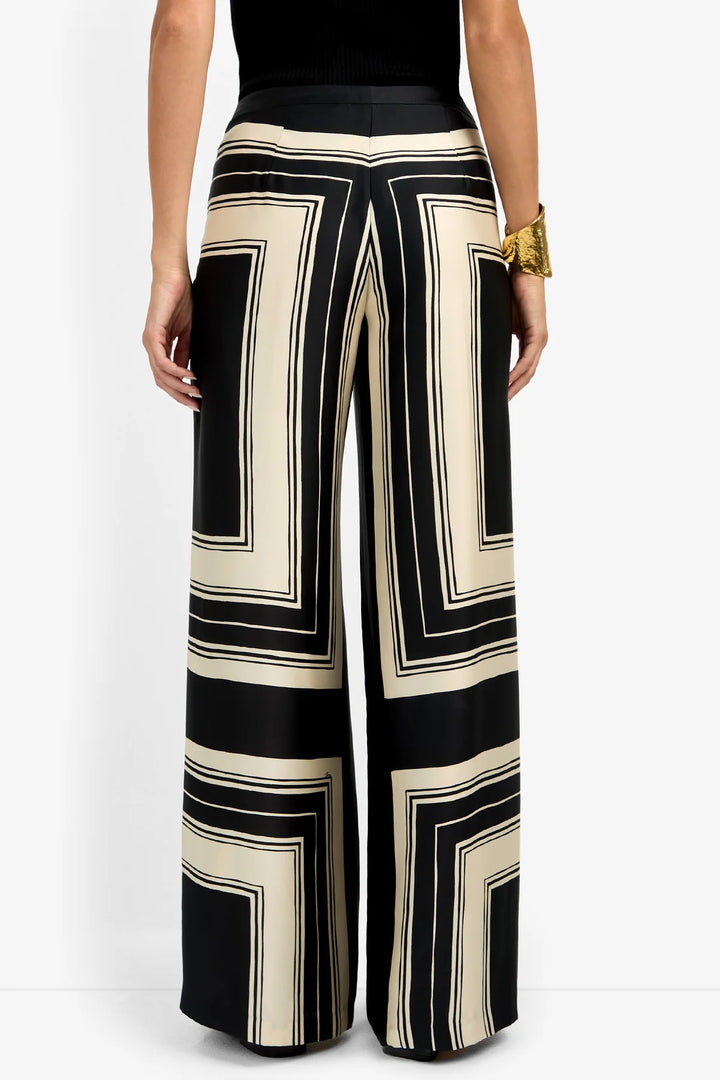Lanay Pant | Black/Almond