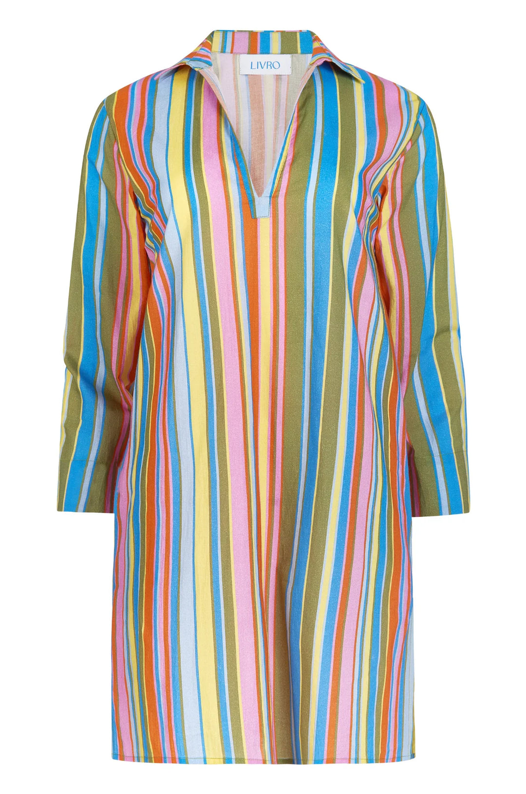 Short Kurta | Awning Stripes