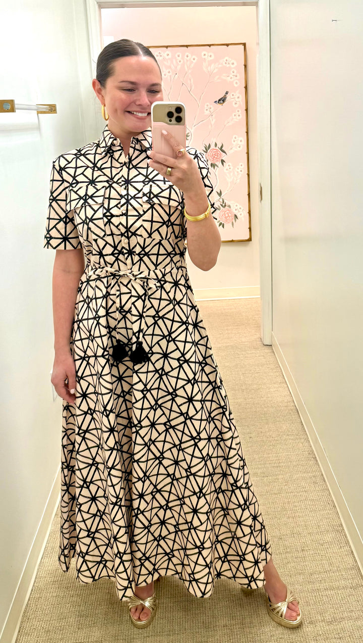 Kelli Maxi Dress | Black Bamboo