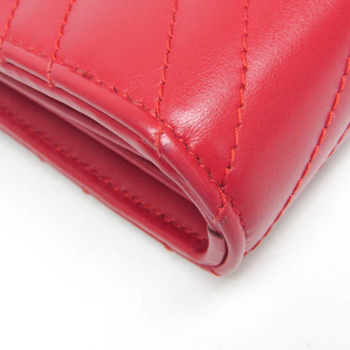 Gucci GG Marmont Chain Wallet Matelassé Chevron
