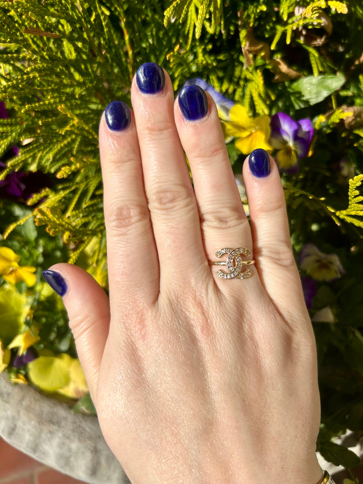 14kt .25ct Diamond CC Ring