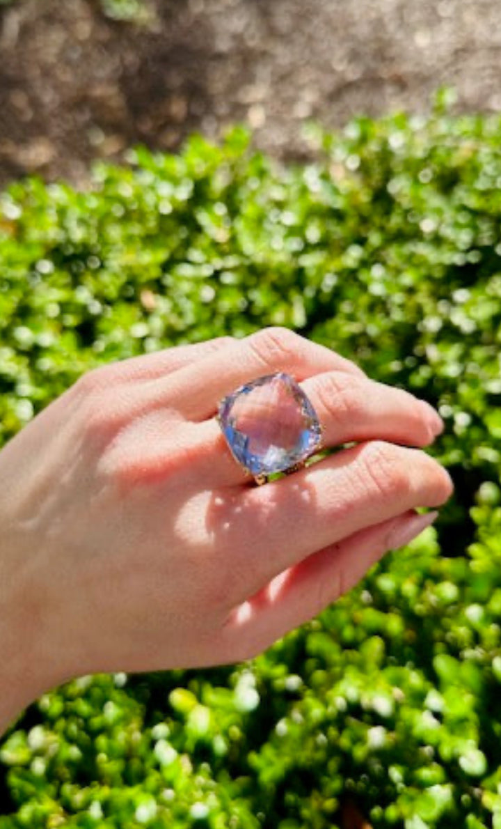 14K Lavender Amethyst Ring