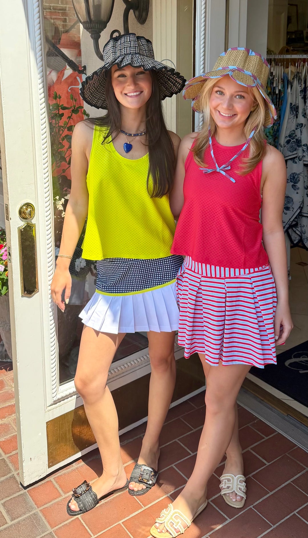 Pleated Racquet Skort | Ruby Hatch