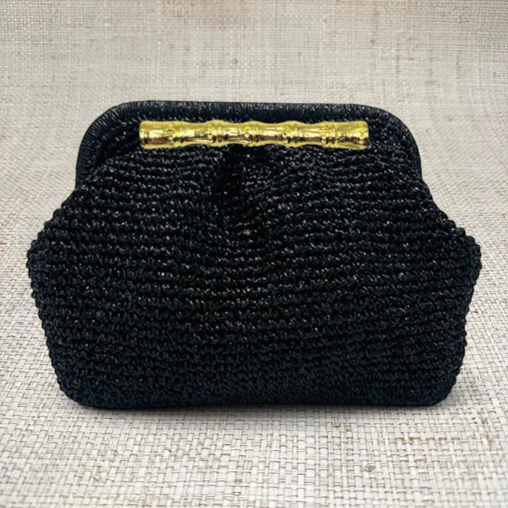 Large Sparkle Pouch | Black