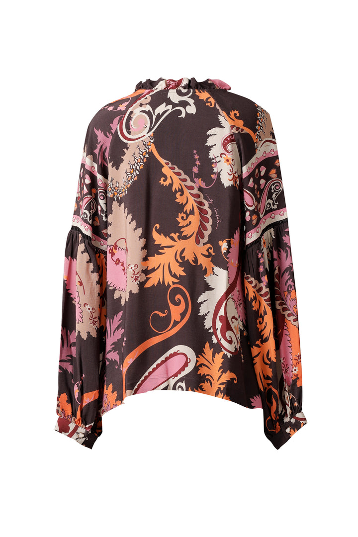 Emma Blouse | Midnight Plum