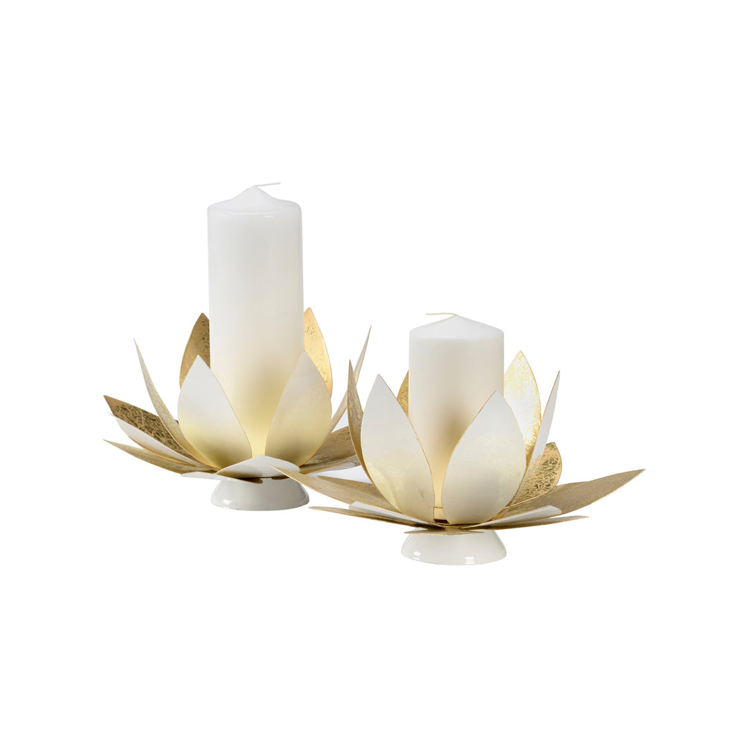 Lotus Flower Candle Holders