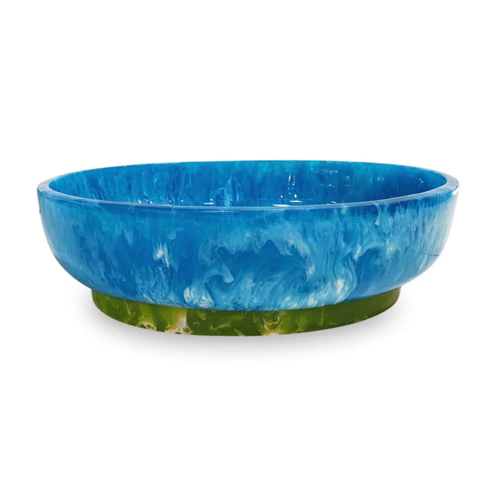 Large Oval Bowl with Base | +Colors