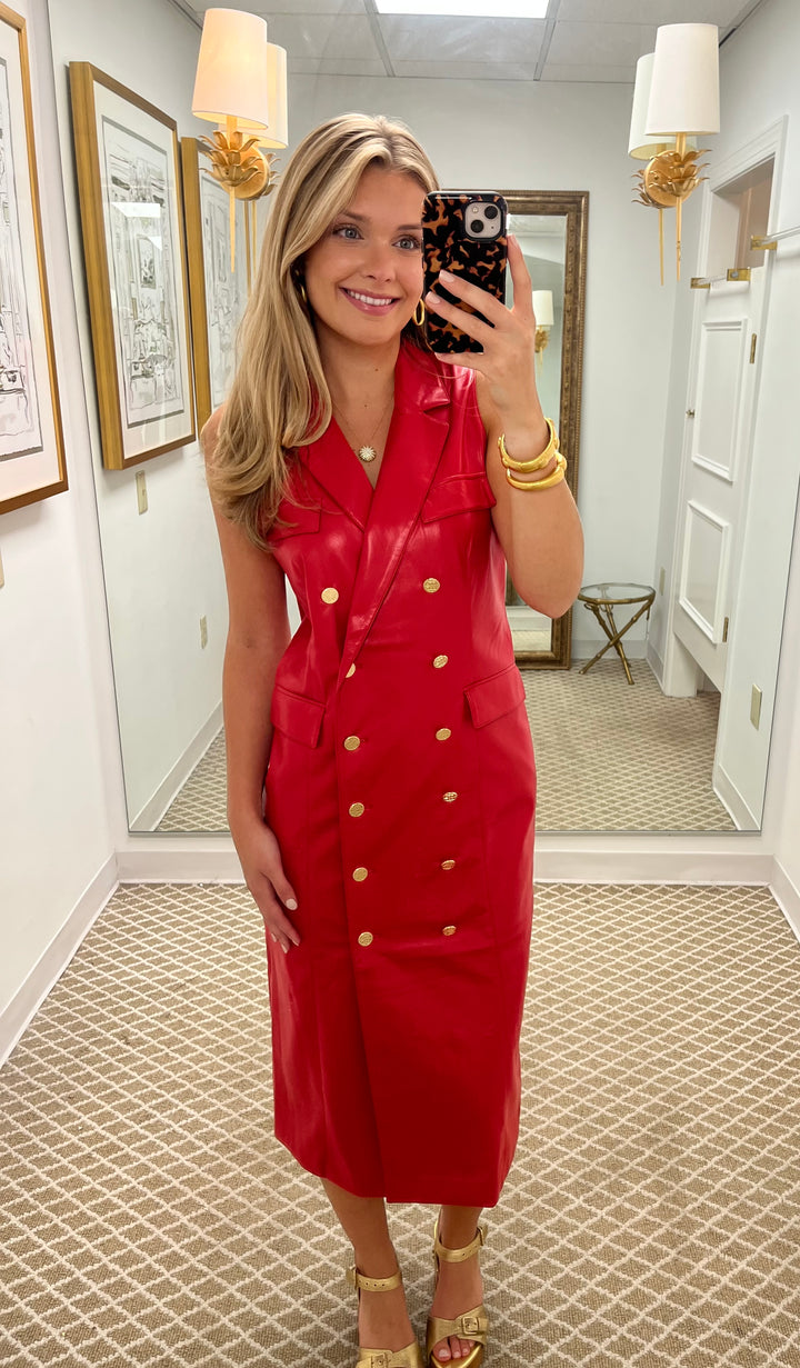 Kelly Dress | High Risk Red