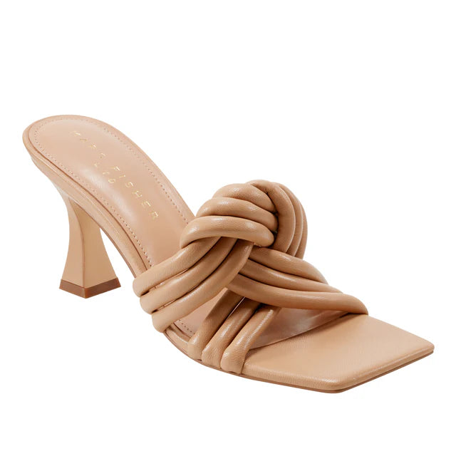Dru Knotted Slide Sandal | Natural
