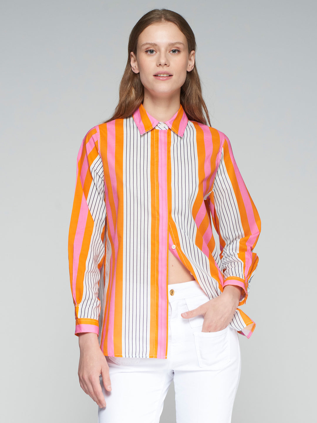 Shirt Ginger | Raya Rosa Naranja