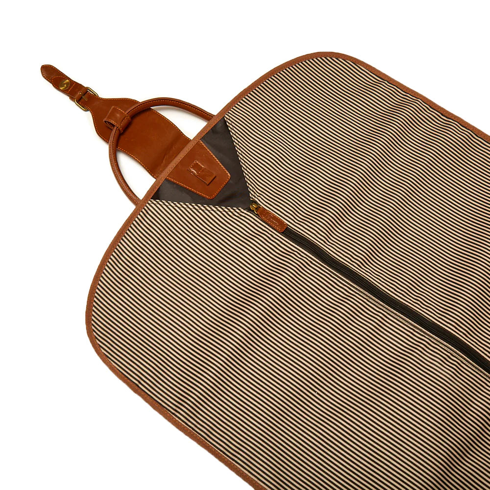 The Oxford Garment Bag | Chocolate Brown