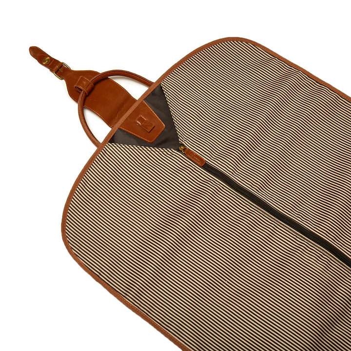 The Oxford Garment Bag | Chocolate Brown