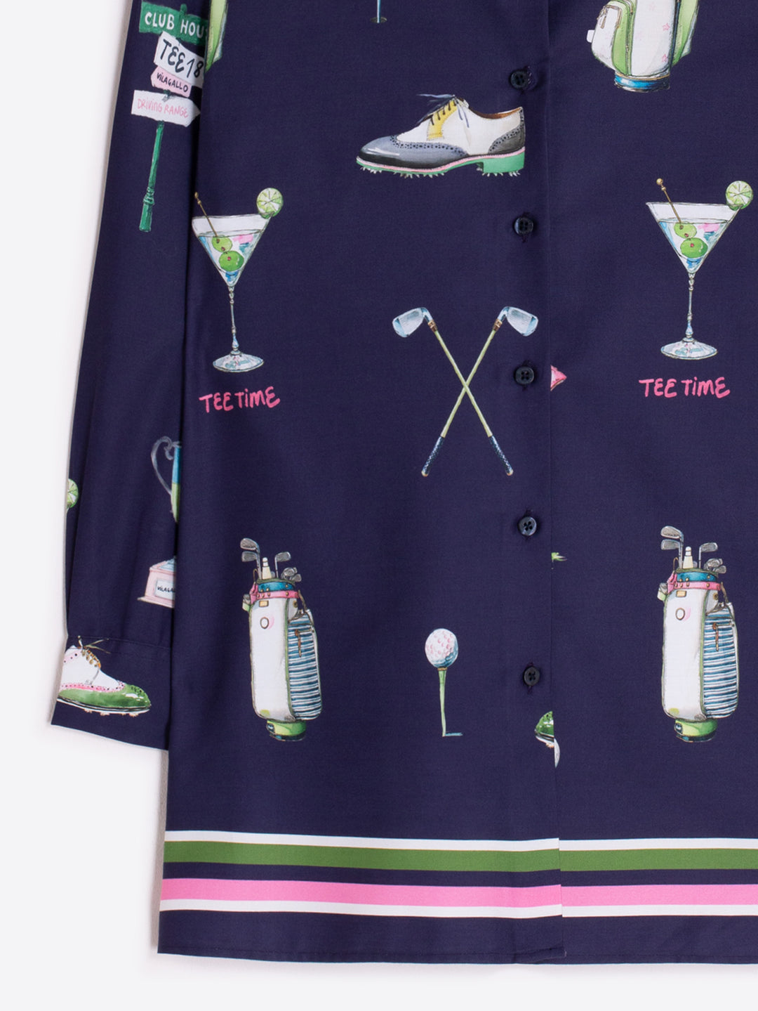 Tiffany Golf Tee | Navy