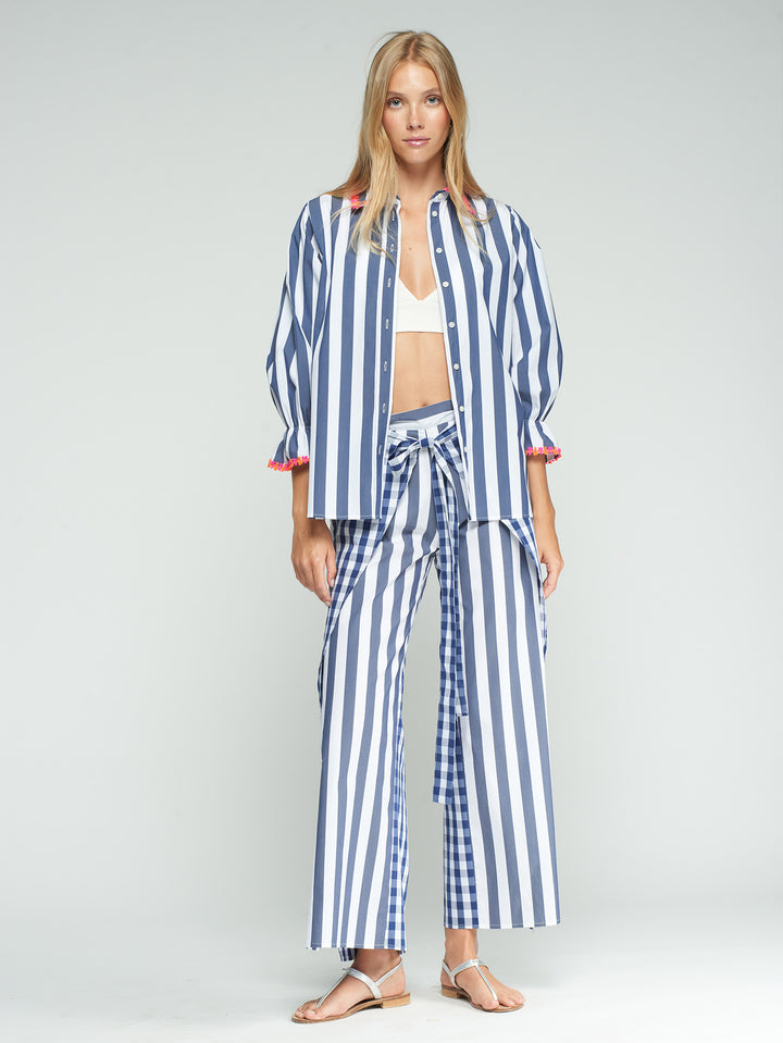 Manga Shirt | Navy - Charlotte's Inc