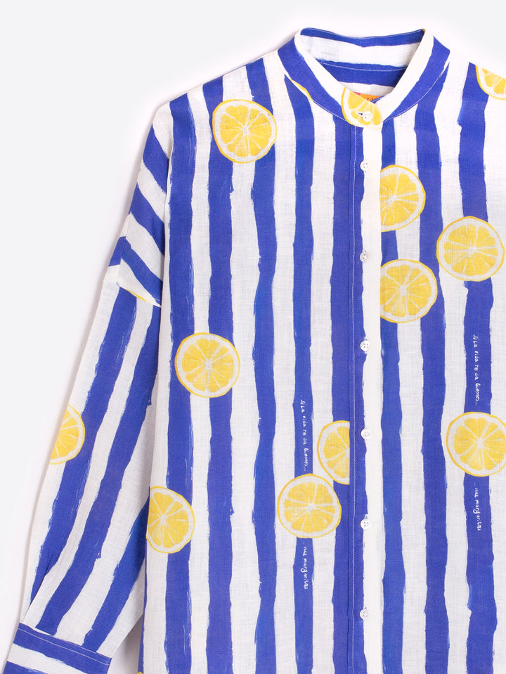 Mao Shirt | Limonada Print