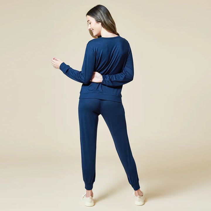 Dream Jersey Crew Neck Lounge Set