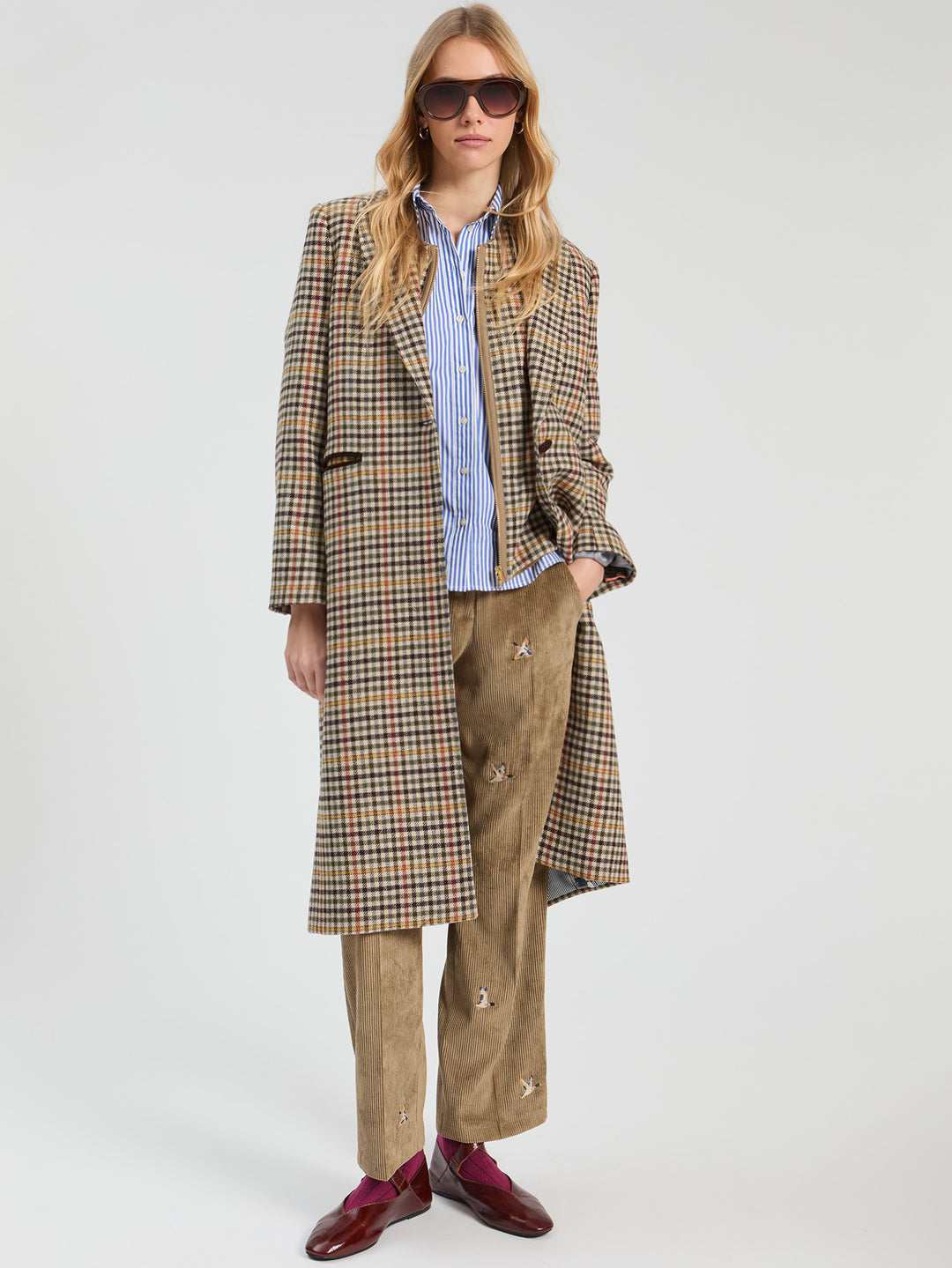 Pietra Coat | Houndstooth