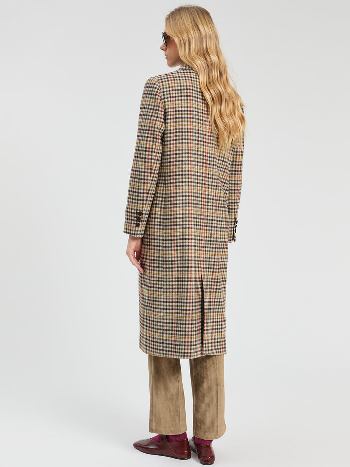 Pietra Coat | Houndstooth