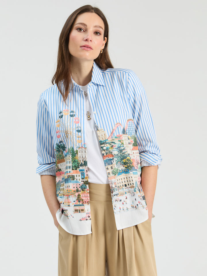 Gaby Shirt | Vilagallo City Print