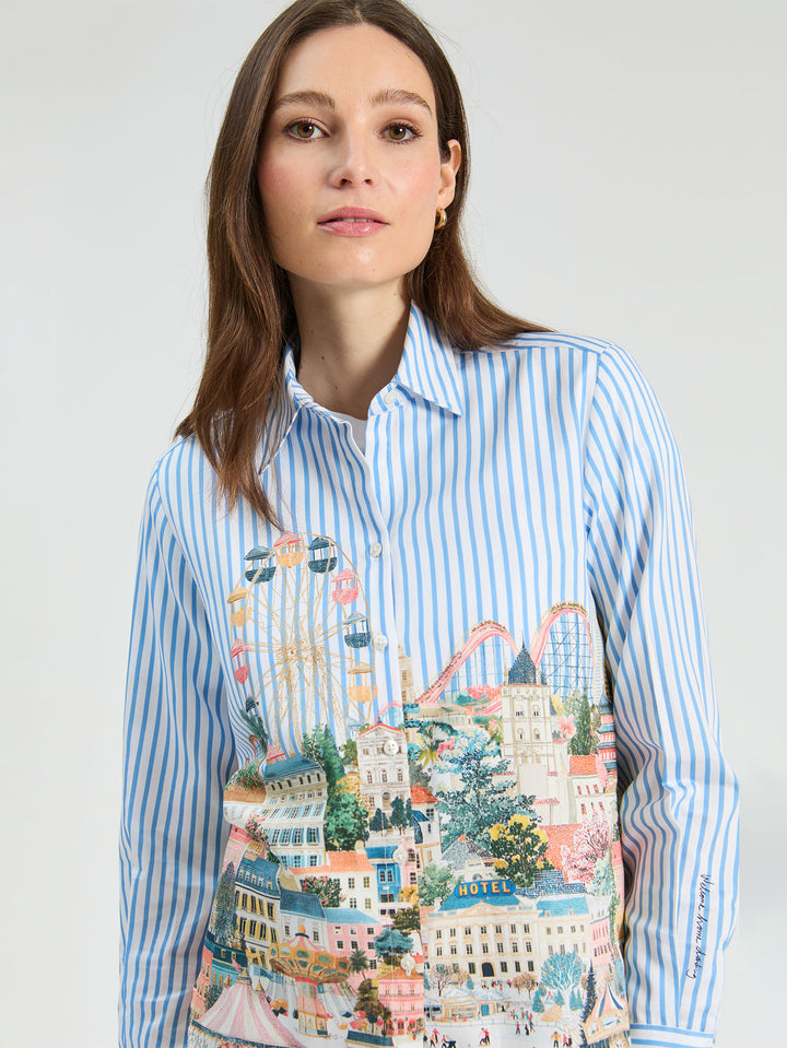 Gaby Shirt | Vilagallo City Print