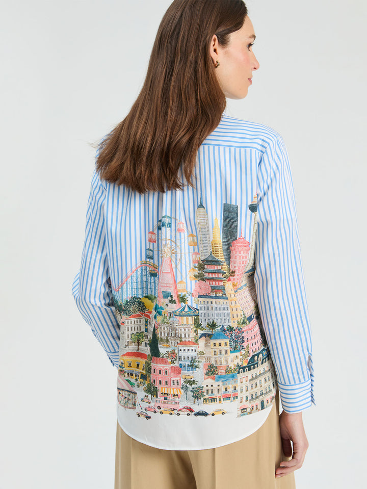 Gaby Shirt | Vilagallo City Print
