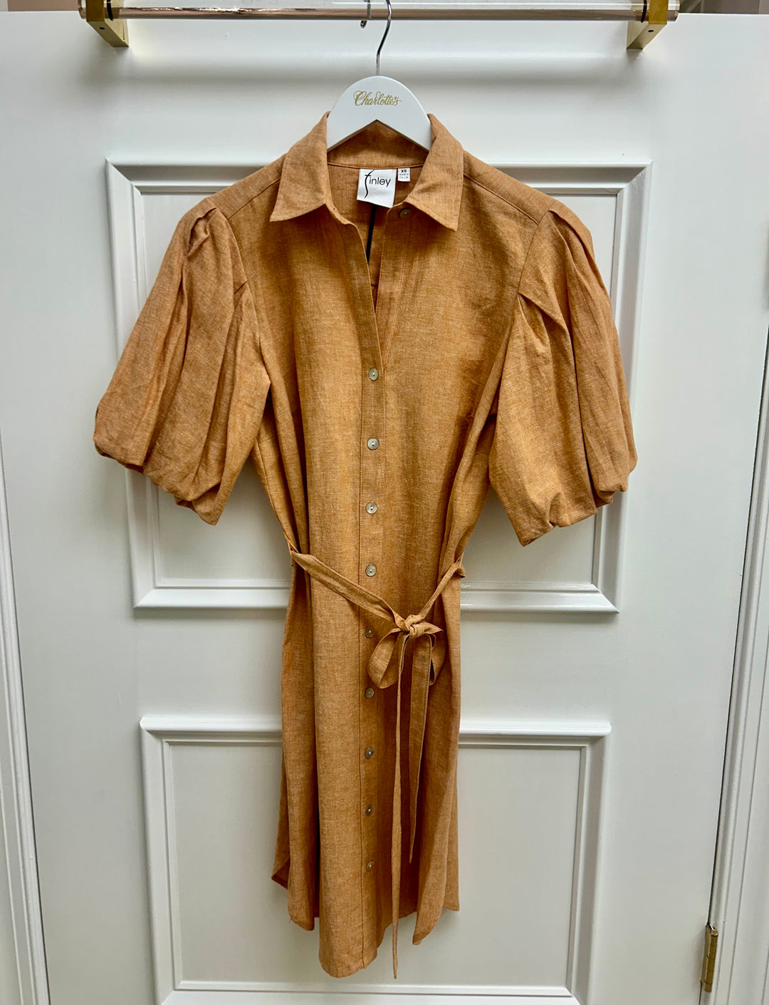 Madeline Dress | Rust