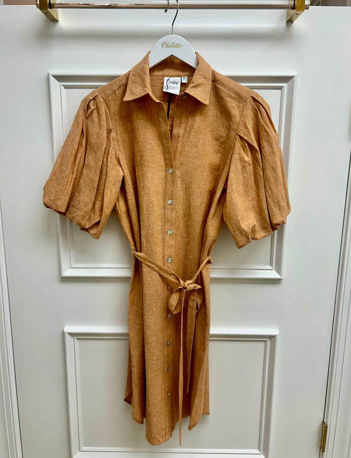 Madeline Dress | Rust