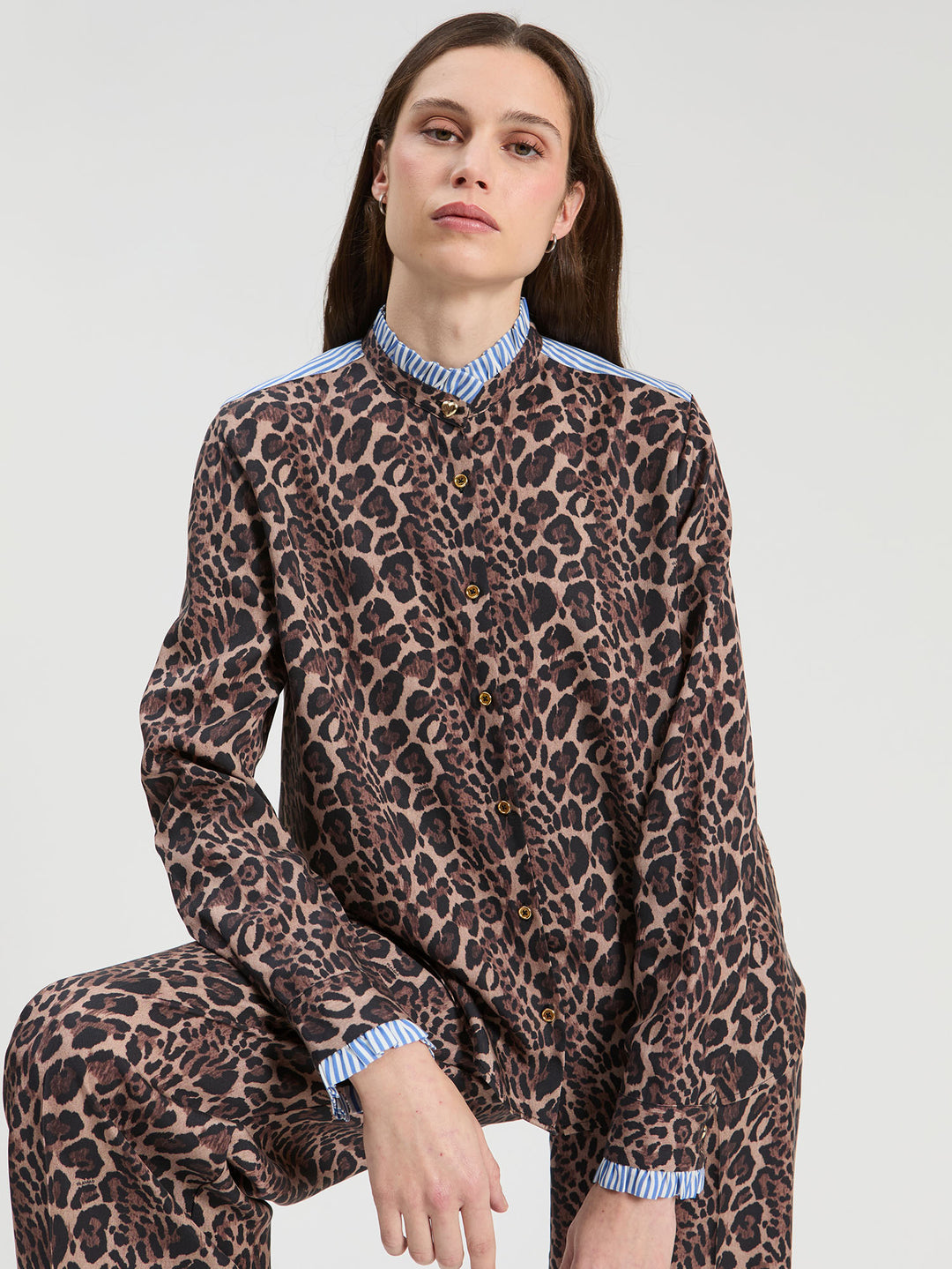 Diana Shirt | Leopard Print