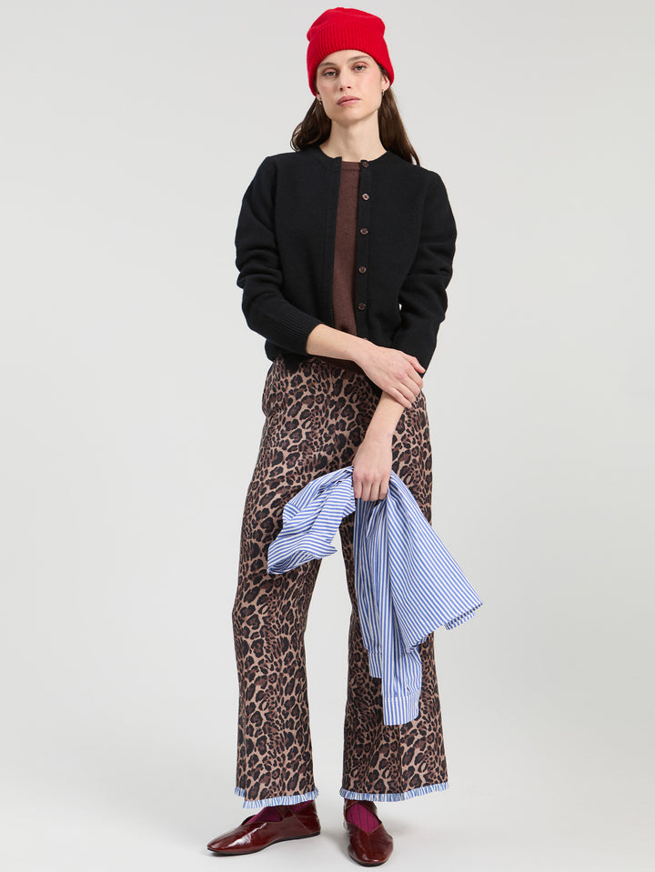 Luciana Pants | Leopard Print