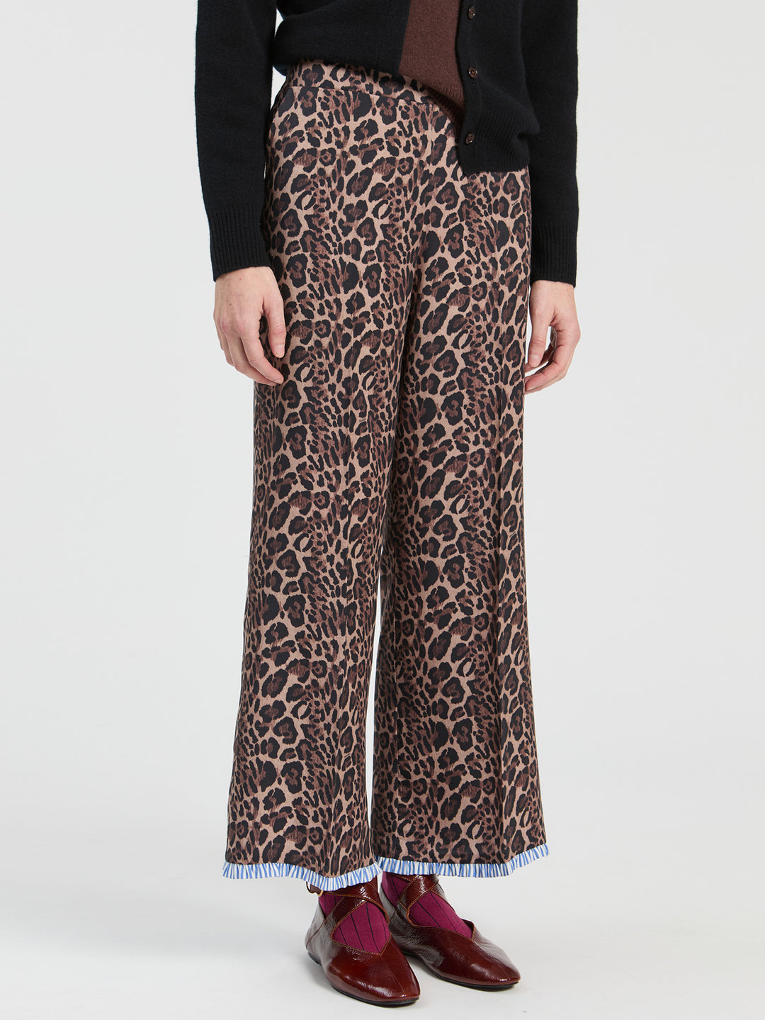 Luciana Pants | Leopard Print