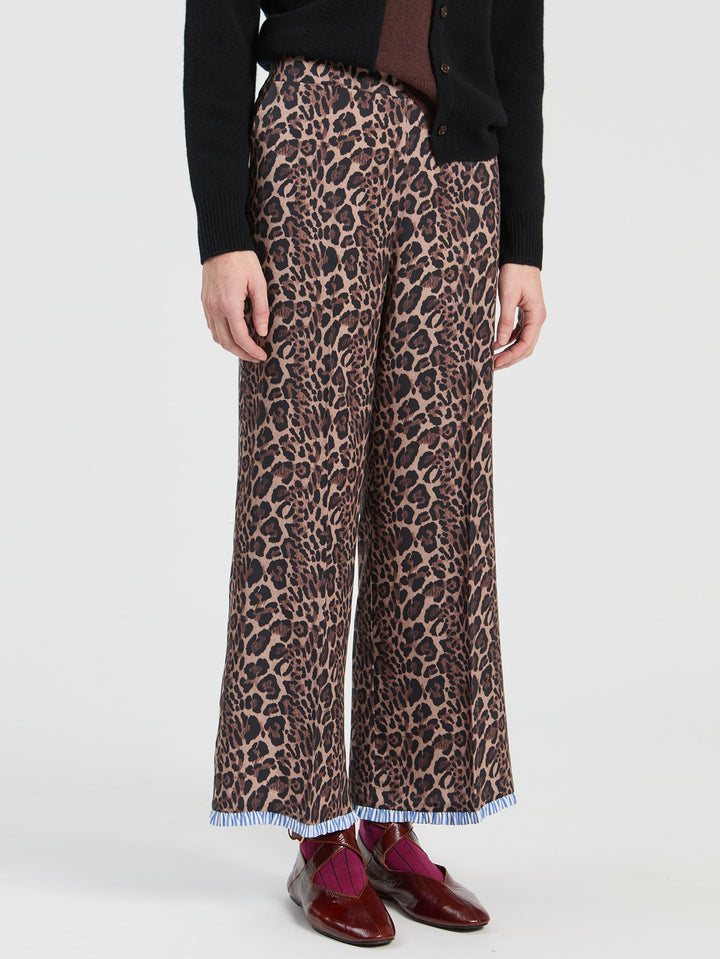 Luciana Pants | Leopard Print