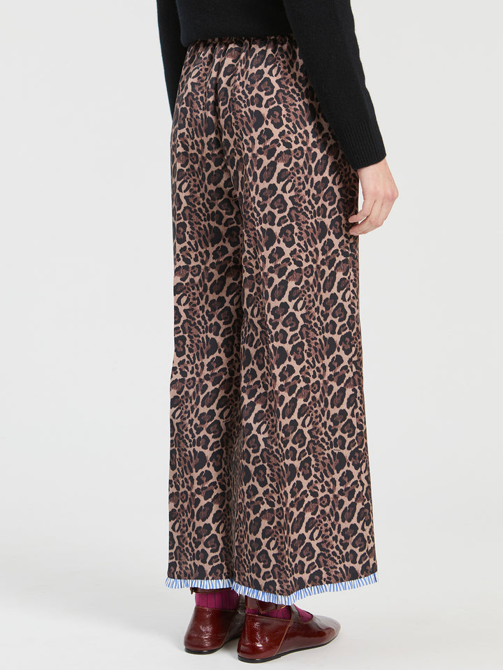 Luciana Pants | Leopard Print