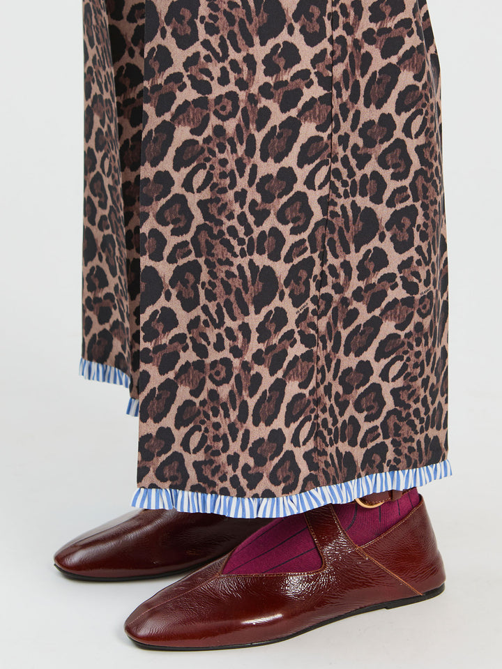 Luciana Pants | Leopard Print