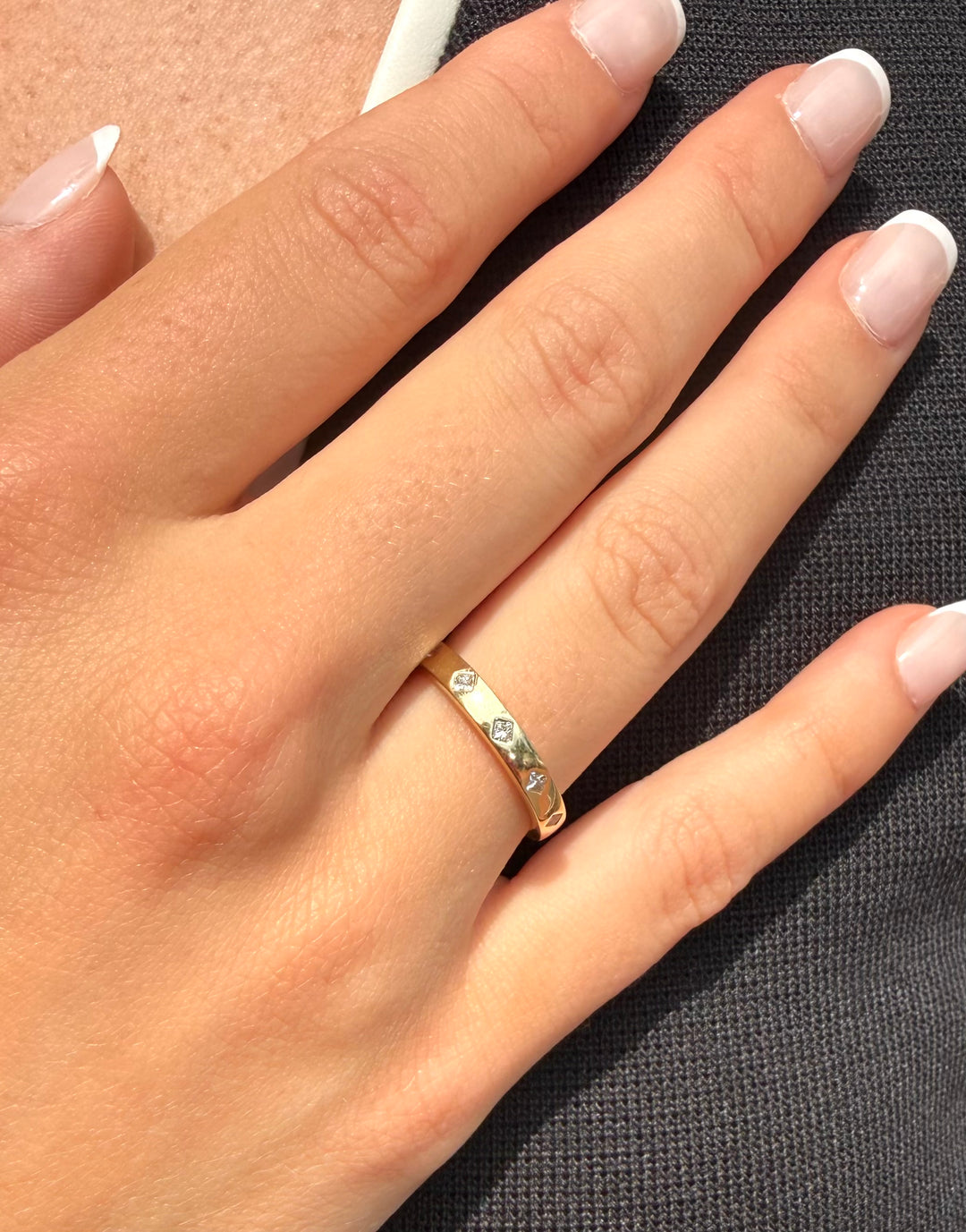 14kt .23ct Diamond Band RA-7583Y