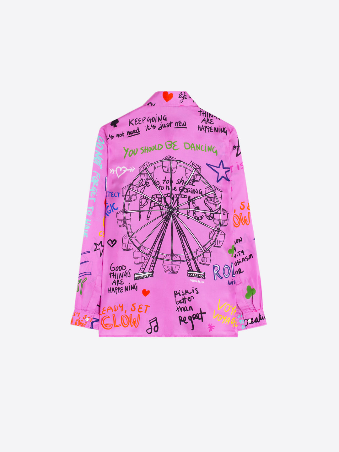 Tea Shirt | Noria Silk Print