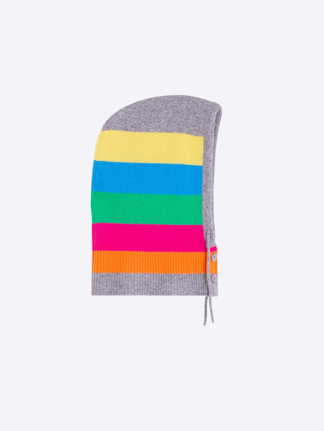 Knitwear Hood | Multicolor & Grey