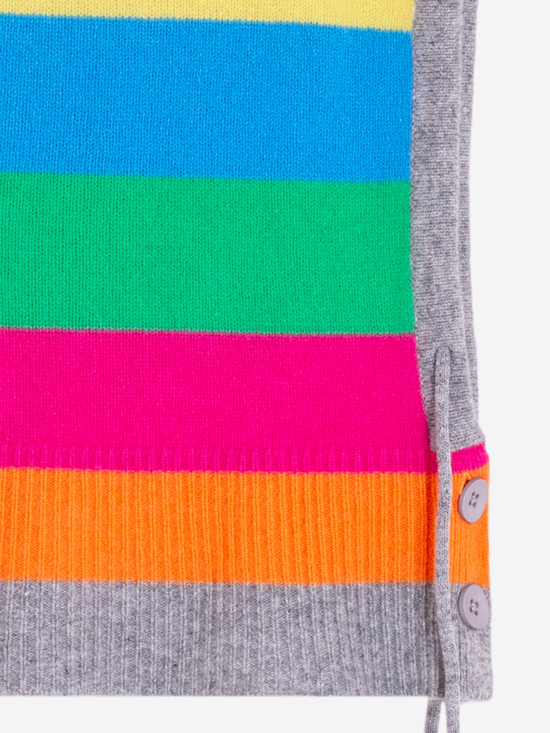 Knitwear Hood | Multicolor & Grey