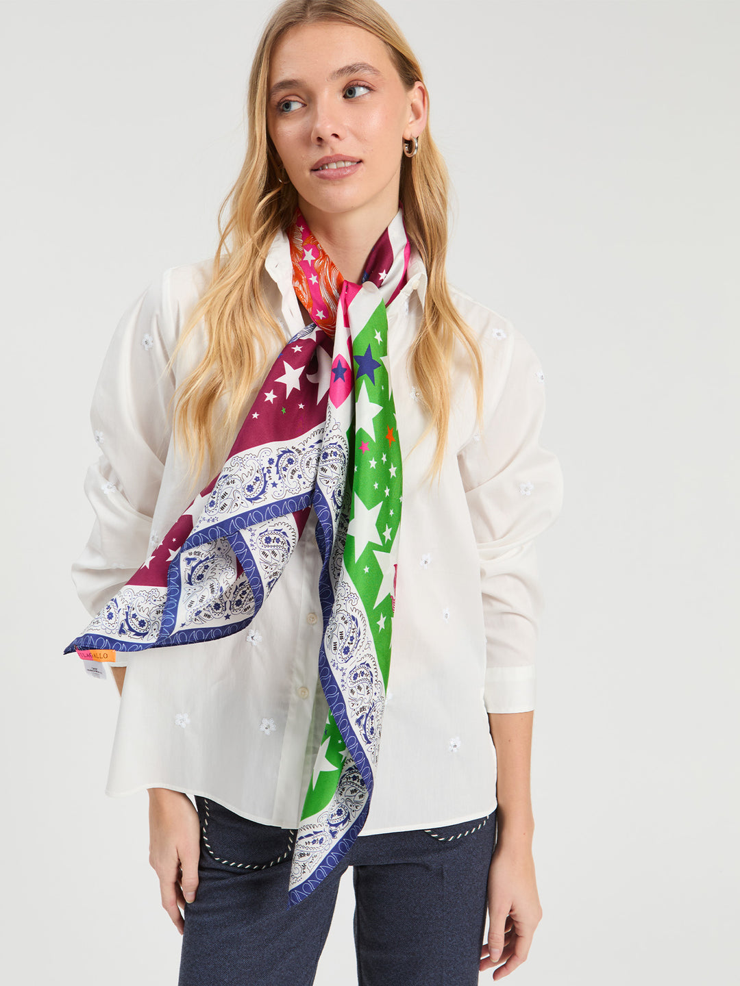 Silk Horse Scarf