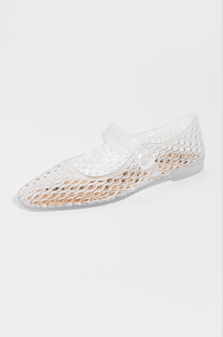 Michaela Jelly Mary Jane Flat | Clear