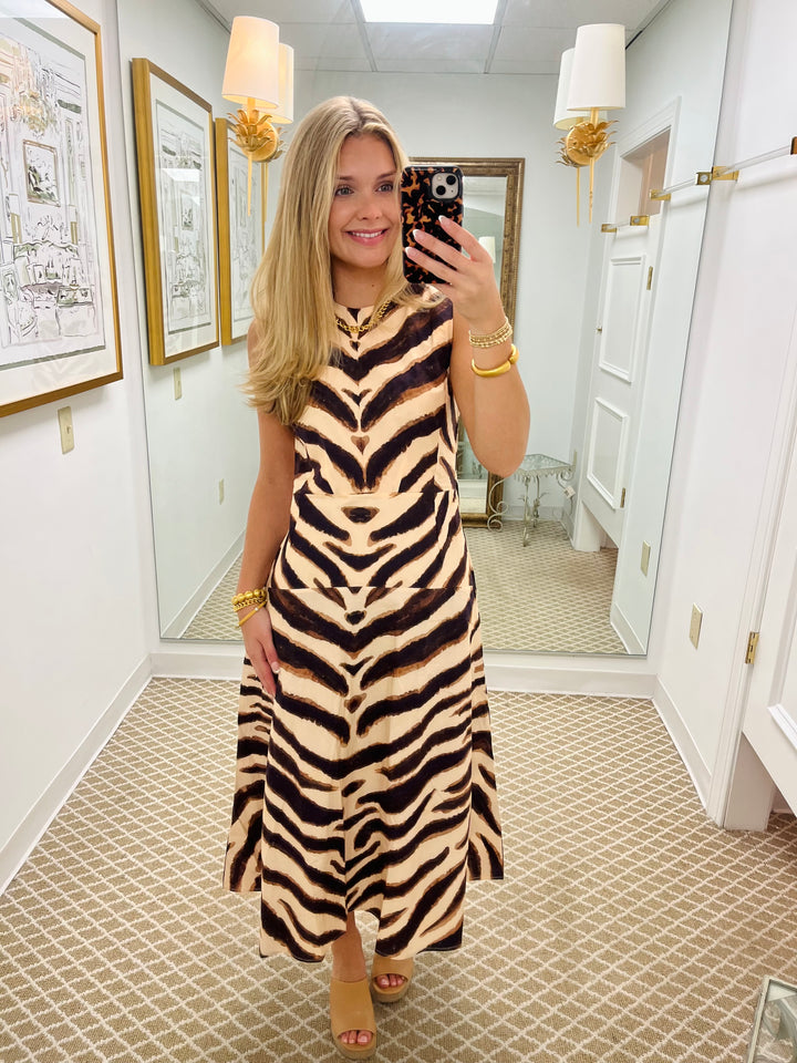 Claire Dress | Zebra