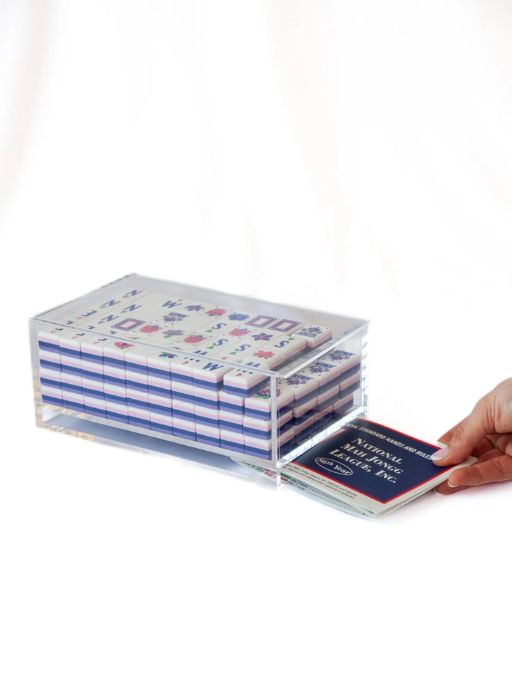 Mahjong Box | Acrylic with Lid