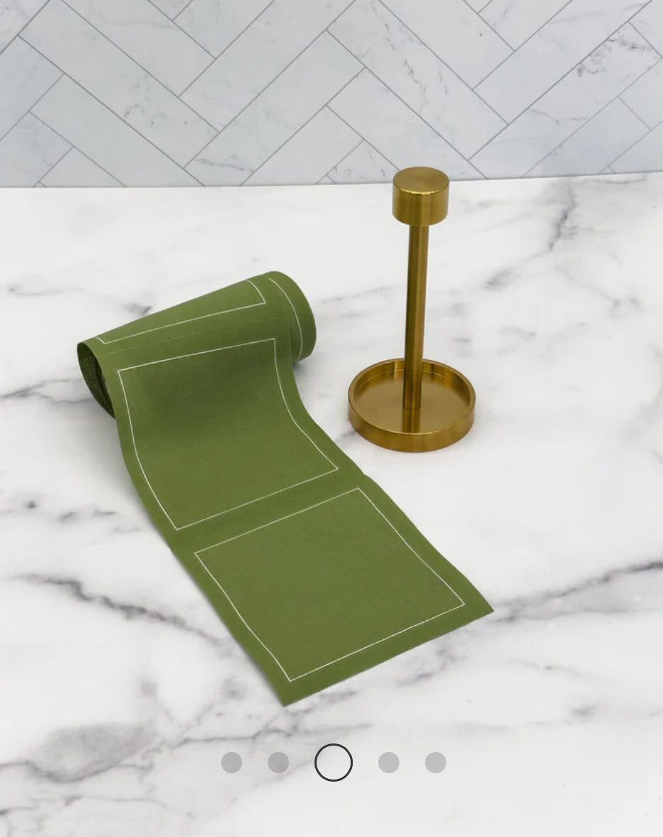 Toasting Cocktail Napkins + Stand (Sold Separately)