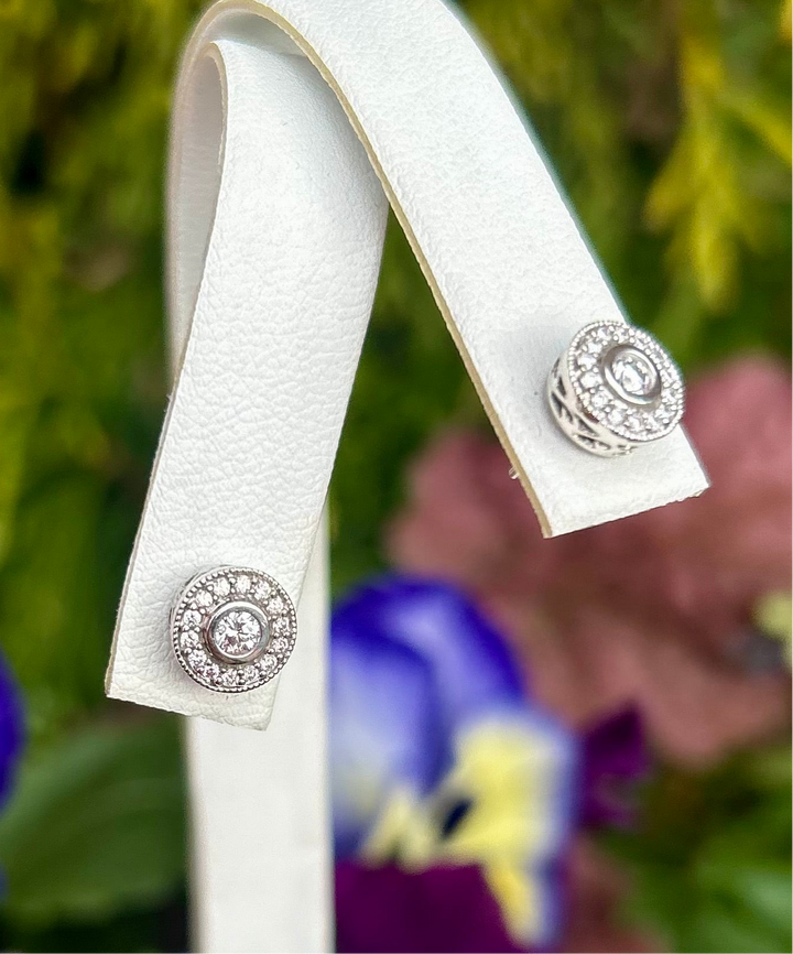 14K .33 Dia Earrings